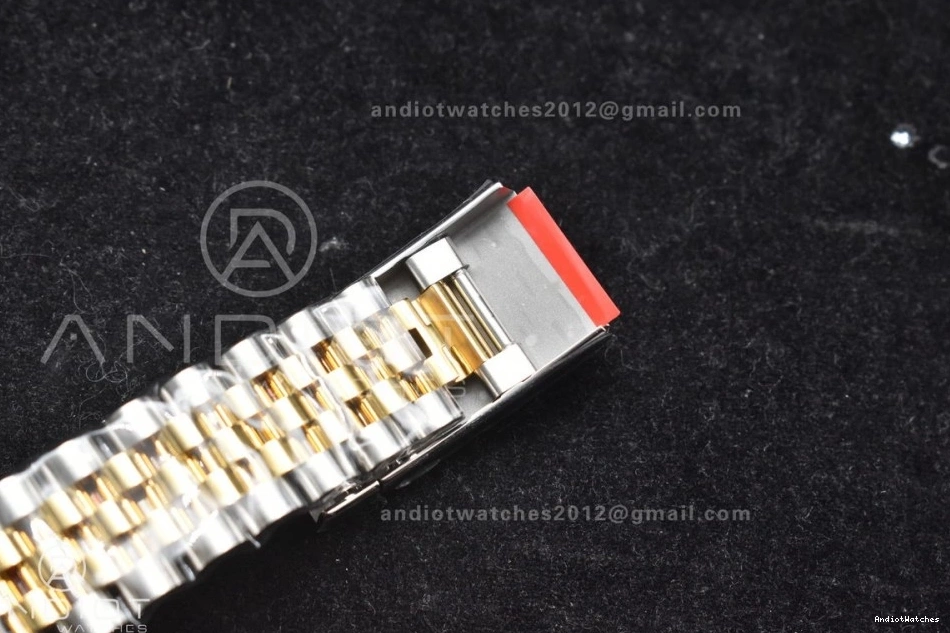 1:1 on Dial SS Diamonds VR 126233 Black 556 YG Jubilee Best Edition 36 Clean DateJust Bracelet Steel RelaxedFit 904L 0117